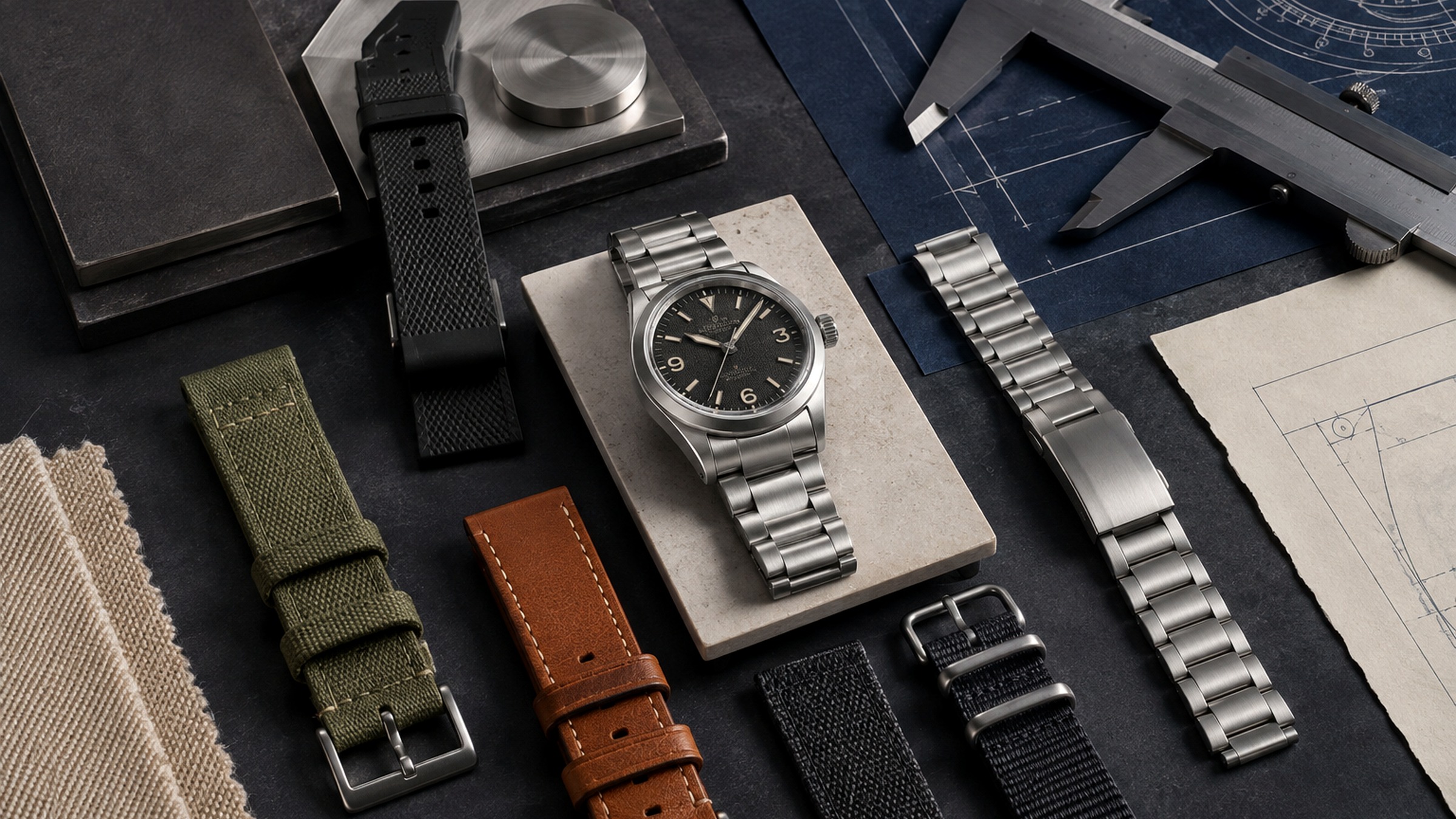Materials editorial image for Prototype Watches
